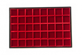 Standart tray – velvet model 40 squares
